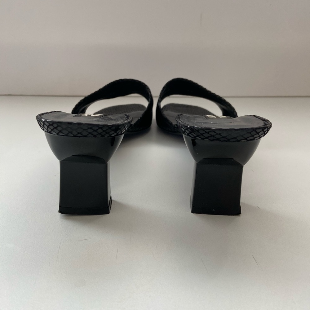 Stuart Weitzman Rectangular Block Heel Sandals - image 7